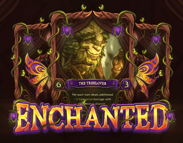 Fantasy Trading Card Game - TCG Template - Enchanted