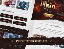Metin2 Private Server Presentation PSD Template - M2World