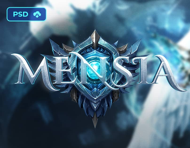 MU Glory - Mmorpg Game Logo Template