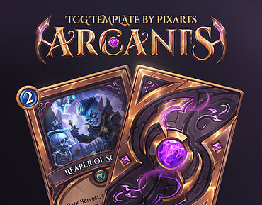 Trading Card Game (TCG) Template - Arcanis