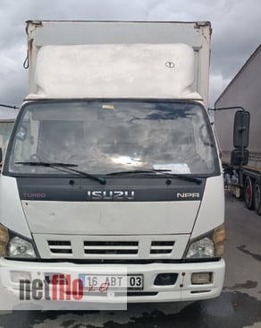 2008 MODEL ISUZU NPR TENTELİ KAMYON