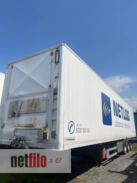 2013 MODEL FRİGO KASA YARI RÖMORK (SOĞUTUCUSUZ)