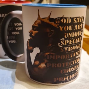 God Says You Are Colour Changing Mug