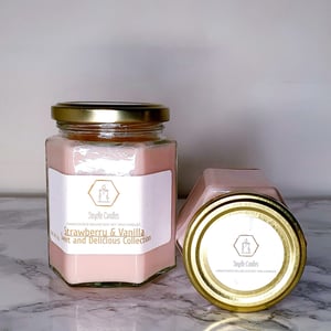 STRAWBERRY & VANILLA | SWEET & DELICIOUS CANDLE | 280G