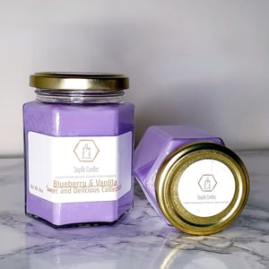 BLUEBERRY AND VANILLA CANDLE