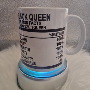 reverse of Black Queen mug