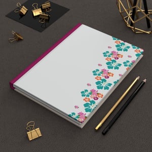 A5 Journal Notebook - Hibiscus