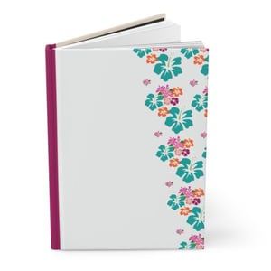 A5 Journal Notebook - Hibiscus