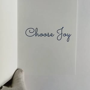 Choose Joy card