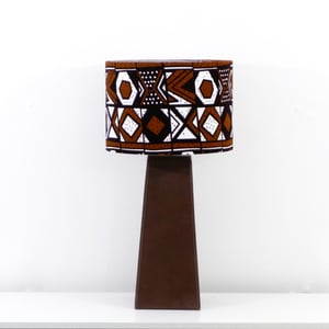 Brown Aztec Print Lampshade