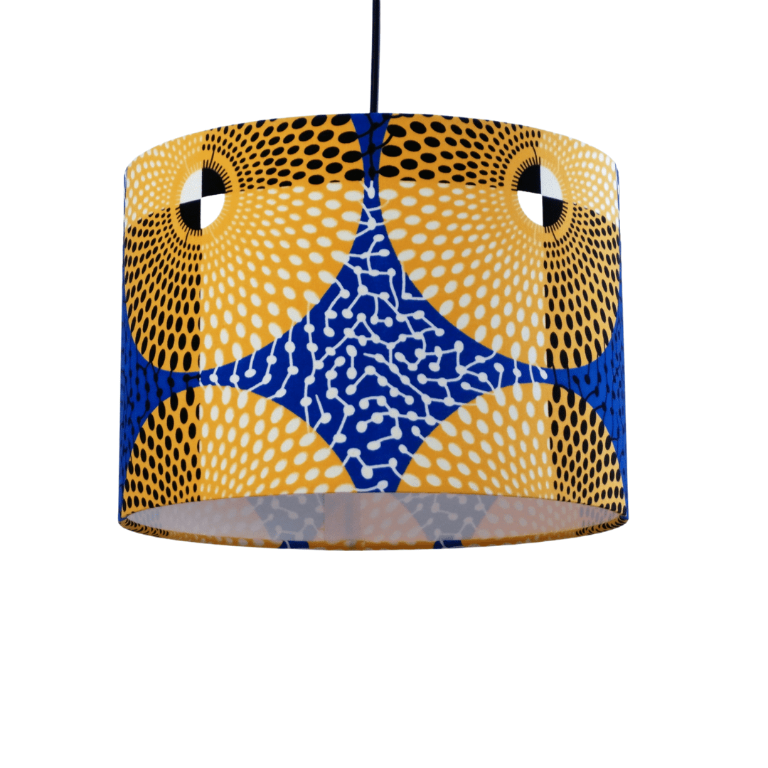 Yellow Drum Lampshade