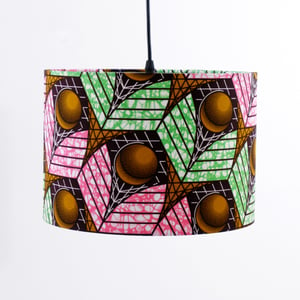 Geometric Print Lampshade