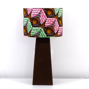 Geometric Print Lampshade