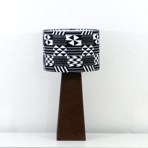 Black and White Lampshade