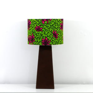 Green Drum Lampshade