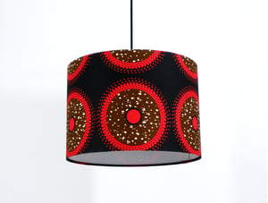 Red-Black Lampshade