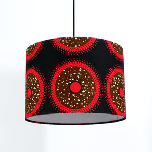 Red-Black Lampshade