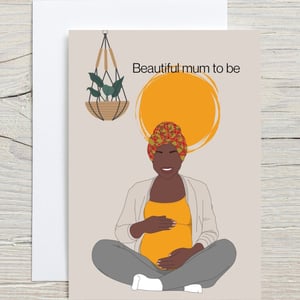 Mum to be card