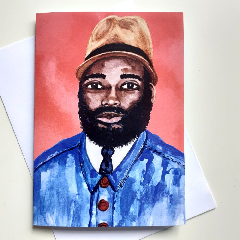 ‘Beyond Compare’ Black Male Greeting Card