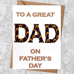 Father's Day Card - Say It With Words
