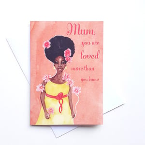 Black Mother's Day Card for New Mums