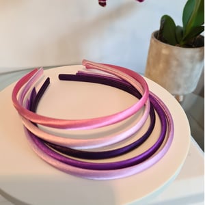 Hair Bands in Satin Fabric