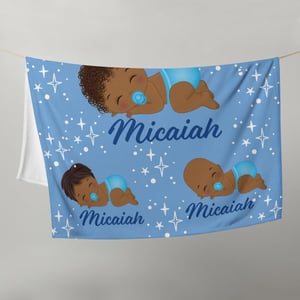 Personalised Baby Blanket - Boy