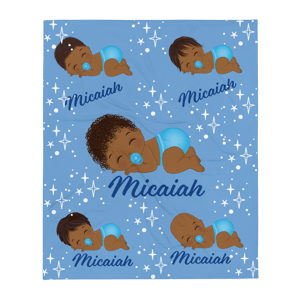 Personalised Baby Blanket - Boy