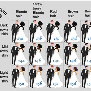 white man black woman skin and hair combinations