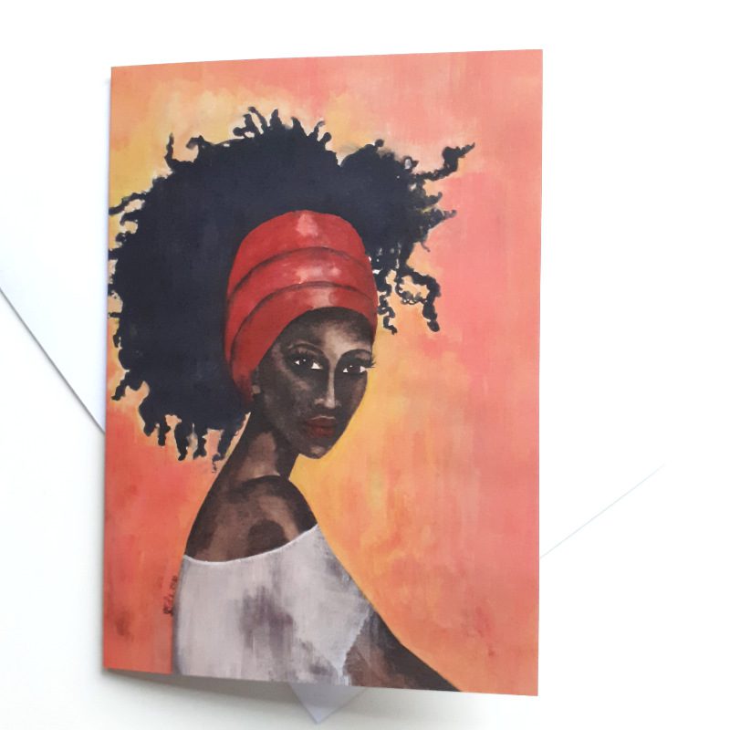 Black Woman All Occasions Card