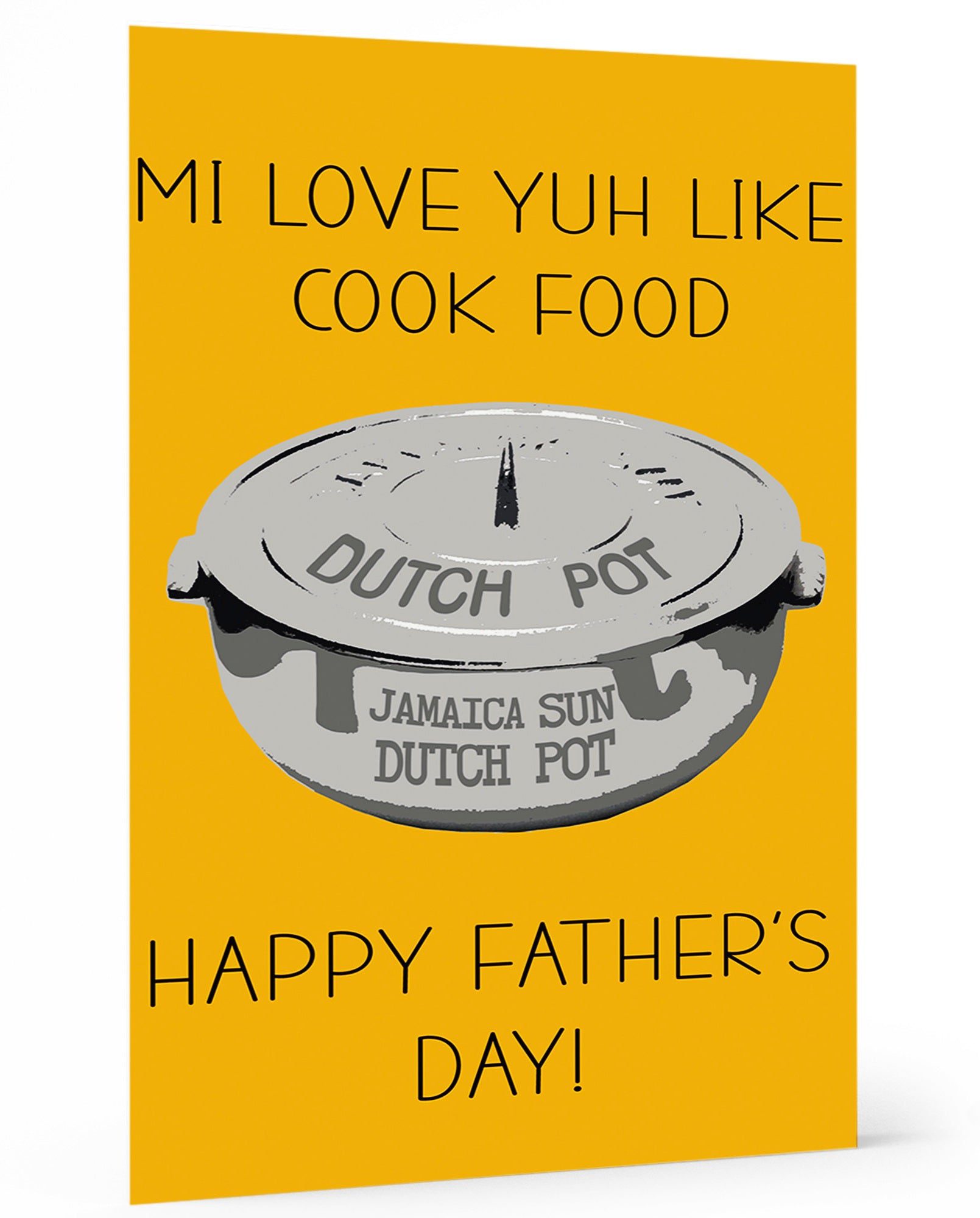 Love Yuh Like Cook Food – Dad Card