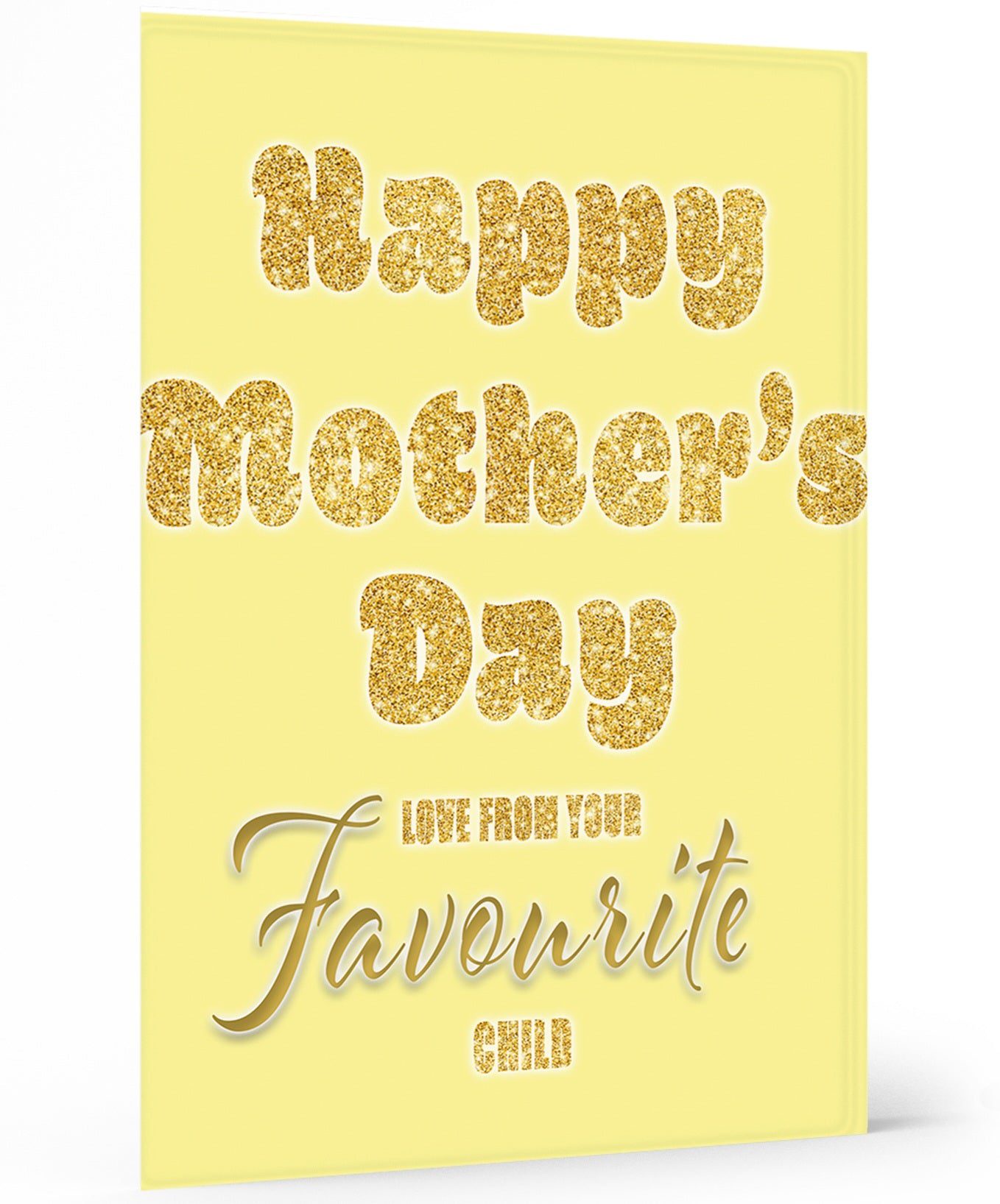 Happy Mother’s Day Card – Favourite Child
