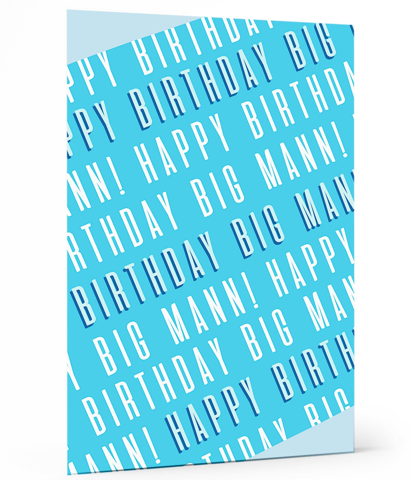 Happy Birthday Big Mann Card
