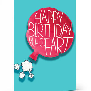 Happy Birthday Ole Fart Card