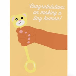 Congratulations - Little Human Card