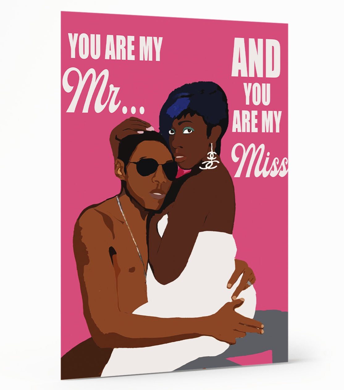Mr and Miss Card
