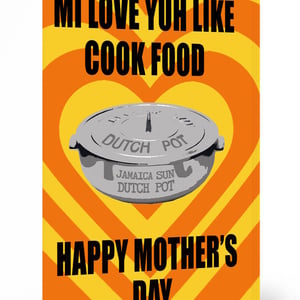 Dutch Pot Mothers Day Card