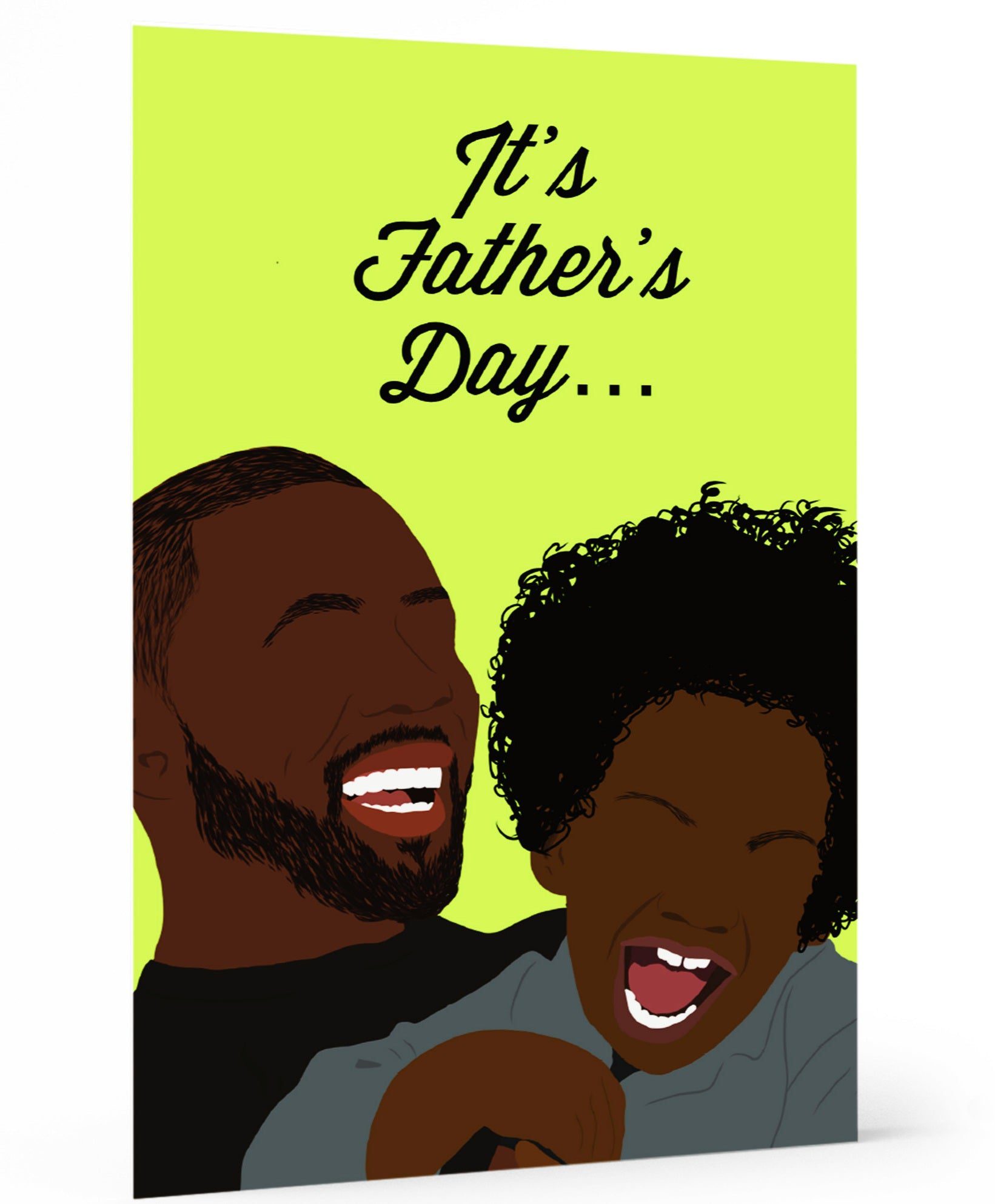 Father and Son Card