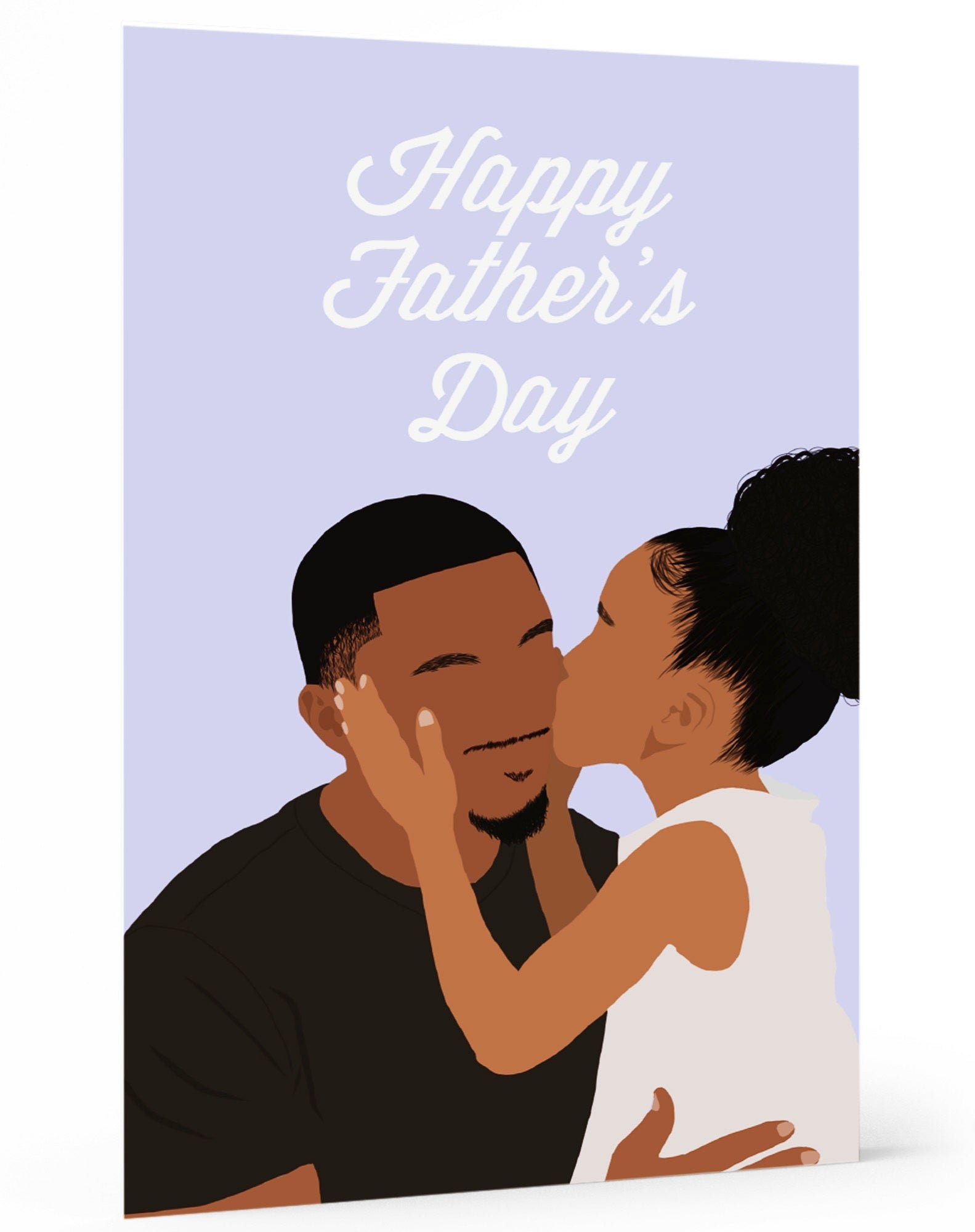 Father and Daughter Card
