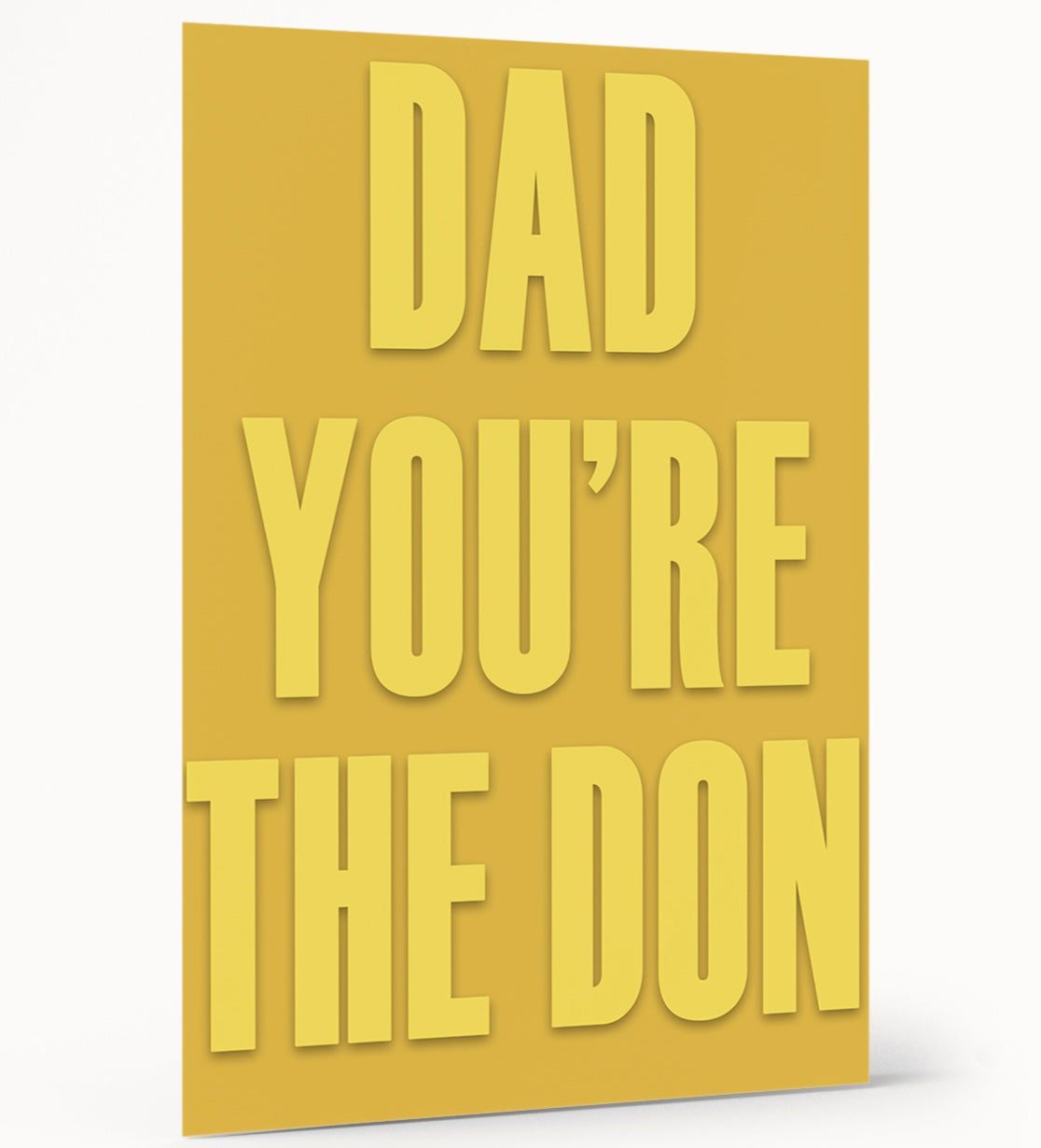 Dad You’re The Don Card