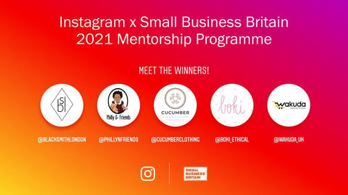 Instagram Small Business Mentorship, wakuda, small business britain,