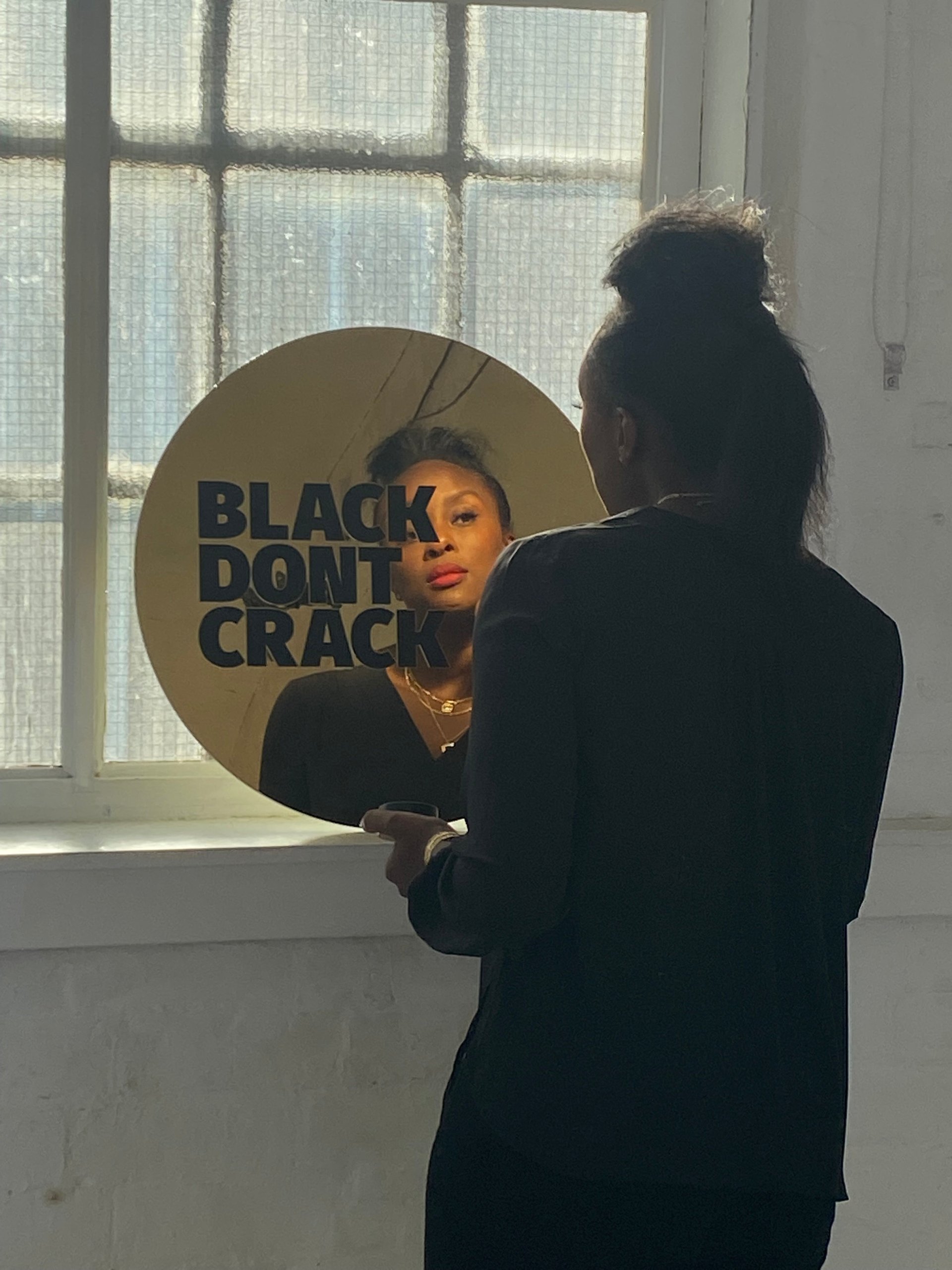 'Black Dont Crack' Mirror
