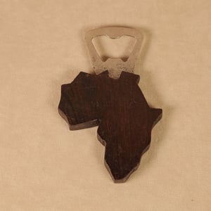 Africa Map Bottle Opener