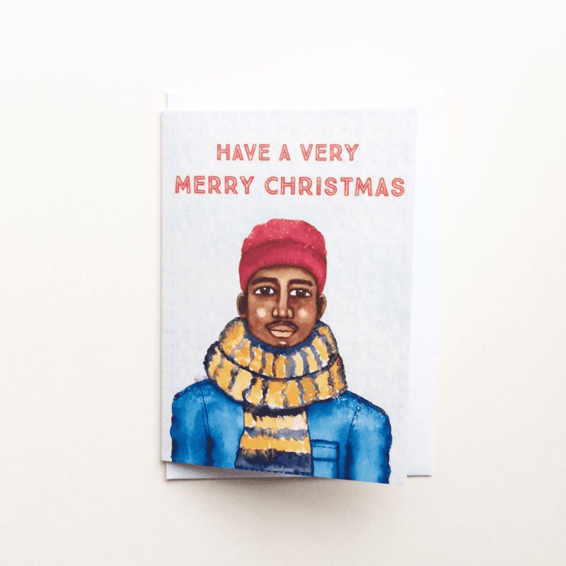 Christmas Card for Black Men