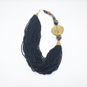 Brass Medallion Handmade African Necklace