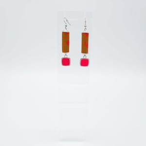Cylinder Handmade Earrings