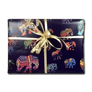 Elephant wrapping paper - 2 sheets