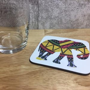 Elephant coasters - pack of 4