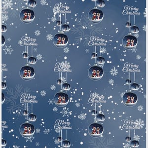 Black Santa and Mrs Claus Wrapping paper