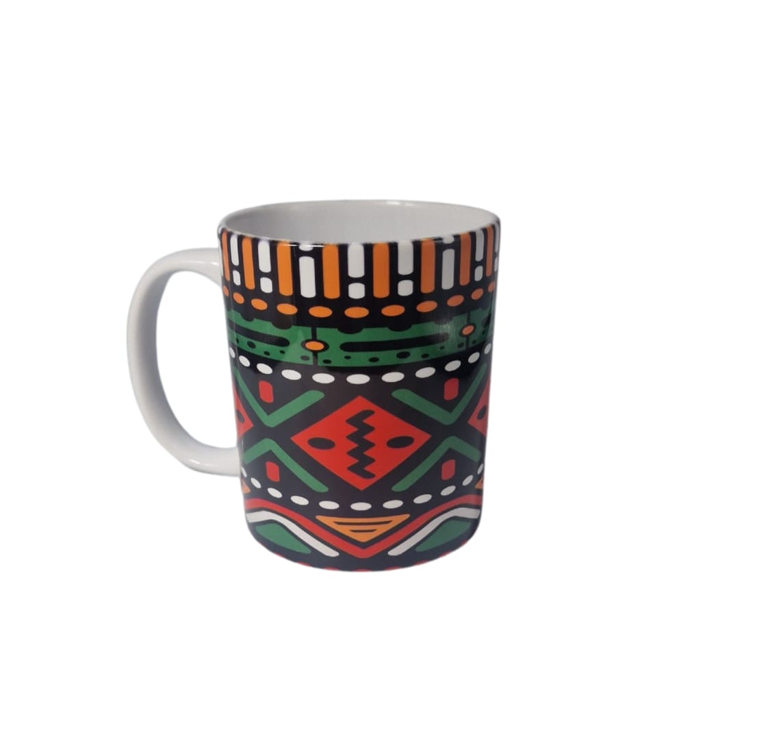African Print Mug